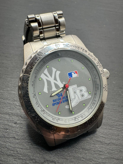 Ricoh MLB Opening Series 2004 – New York Yankees vs. Tampa Bay Devil Rays – limitierte Japan-Eventuhr – NOS Full Set