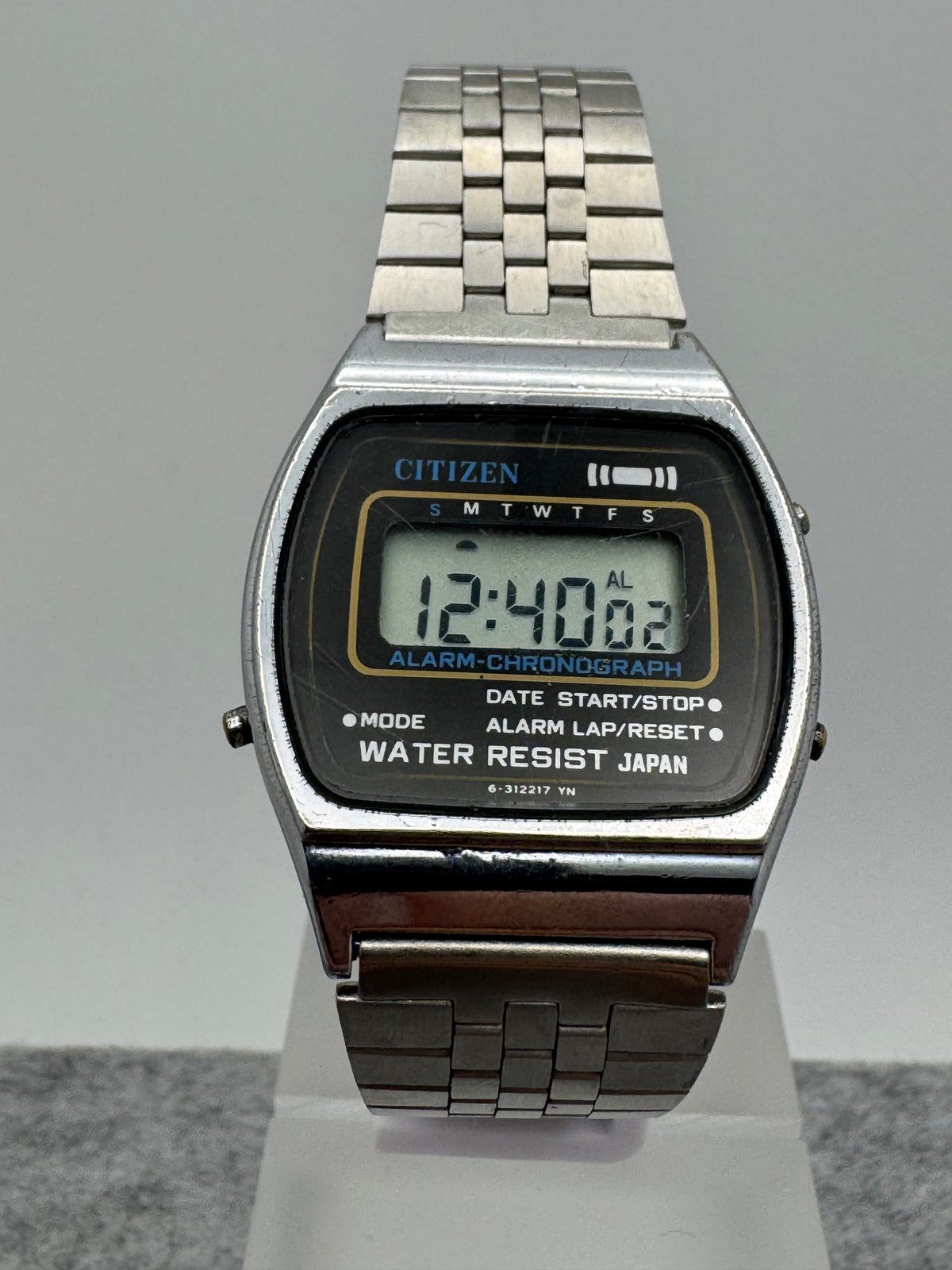 Citizen Alarm-Chronograph P080-312775 – digitale Citizen der 1980er Jahre – revidiert