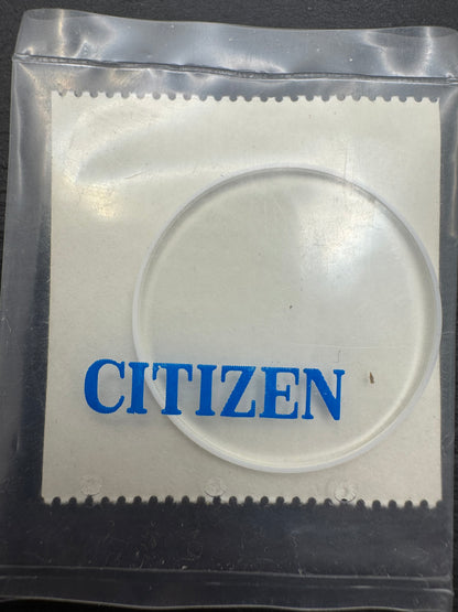 Citizen Uhrglas 54-70260 – Ø ca. 29,7 mm – Crystal Glass (Mineralglas) – Vintage Watch Glass – NOS