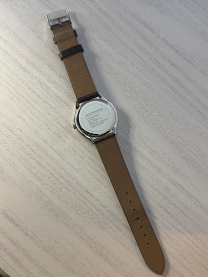 Citizen Independent – Herrenarmbanduhr (Quarz) mit aufklappbarem Deckel, neuwertig