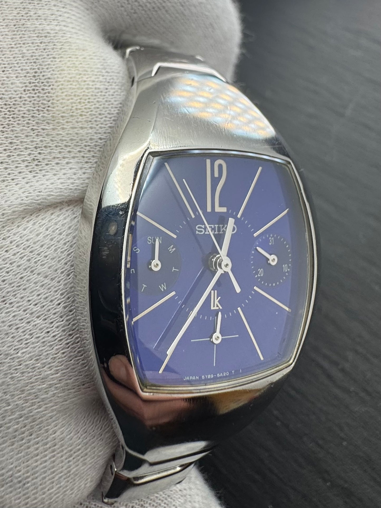 Seiko LUKIA (LK) – Ref. 5Y89-5A30 „Blue Multi Dial“ (Oktober 1998) - JDM