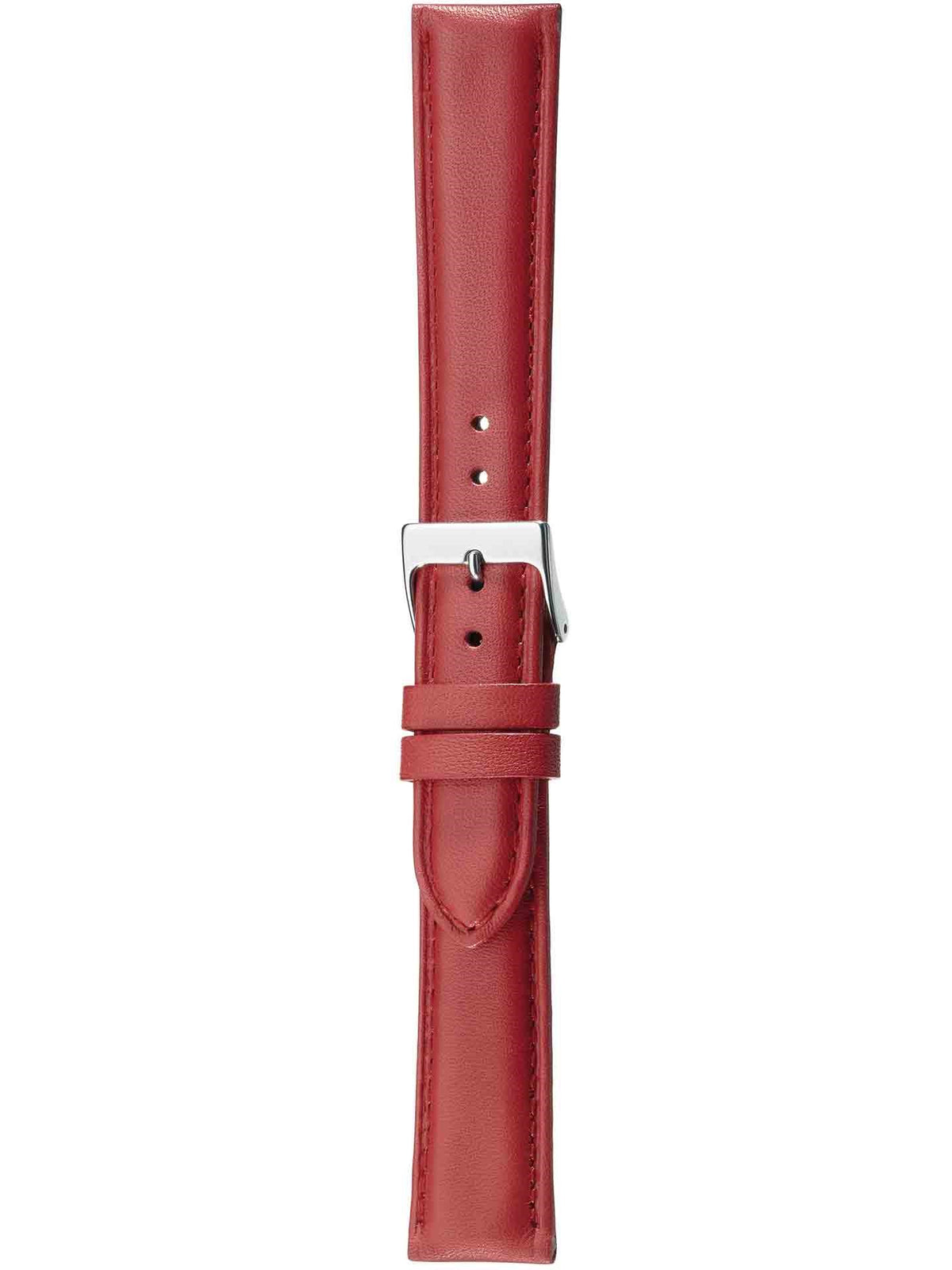Herzog Italo-Nappa Lederarmband Rot