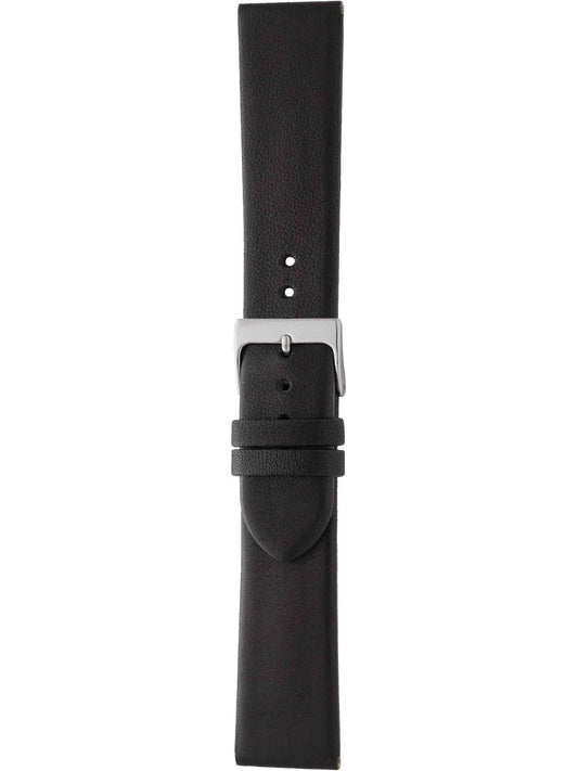 Herzog Italo-Design Lederarmband Schwarz