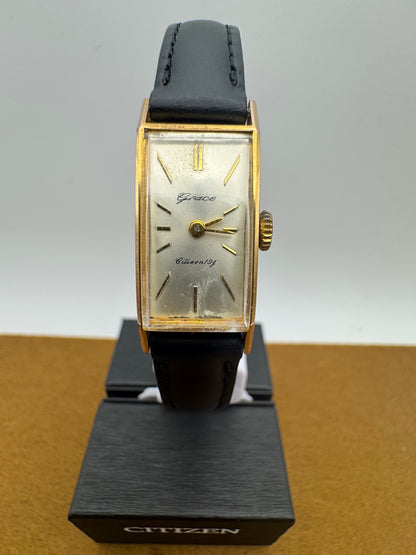 Citizen Grace – 19 Jewels – Handaufzug Damenarmbanduhr (Juli 1963)