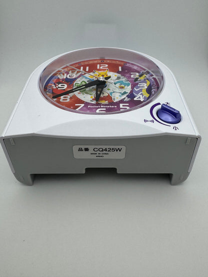 Seiko Clock Réveil Pokémon CQ425W – Motif Paldea – Produit neuf du Japon