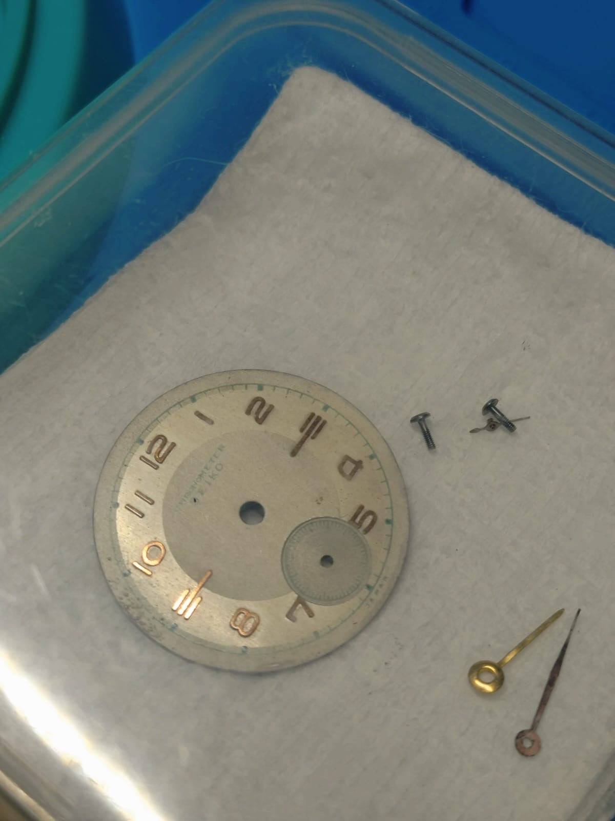 Seiko Chronometer – Case No. 1049 – Caliber 10A, manual wind with small seconds – July 1948 – freshly serviced