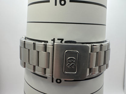 Grand Seiko Quarz SBGX005 / 9F62-0A10 - Champagnerfarbenes Sunburst-Zifferblatt · Original Stahlband mit GS-Schließe · Februar 2004