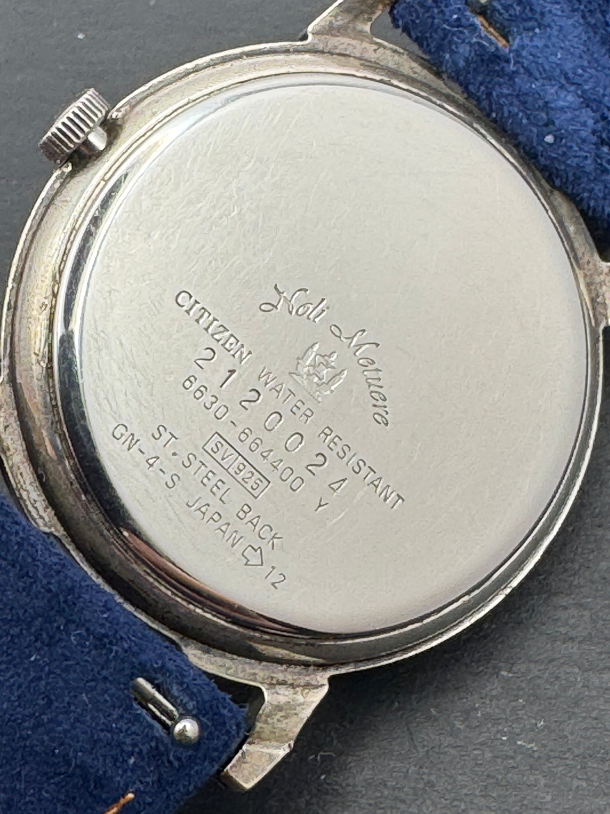 Citizen Club La Mer "Noli Metuere" – Ref. 6630-664400 – 925 Sterling Silver Case – Manual Wind – December 1992 – Freshly Serviced