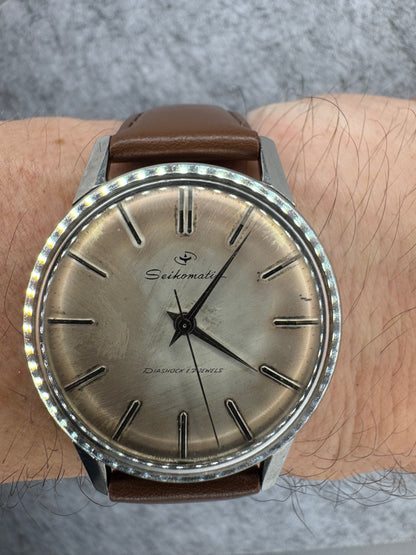 Seikomatic Diashock – Ref. J14075, Cal. 603, 20 Jewels – Tropical Dial – ca. 1961 – Anfang 2026 komplett revidiert