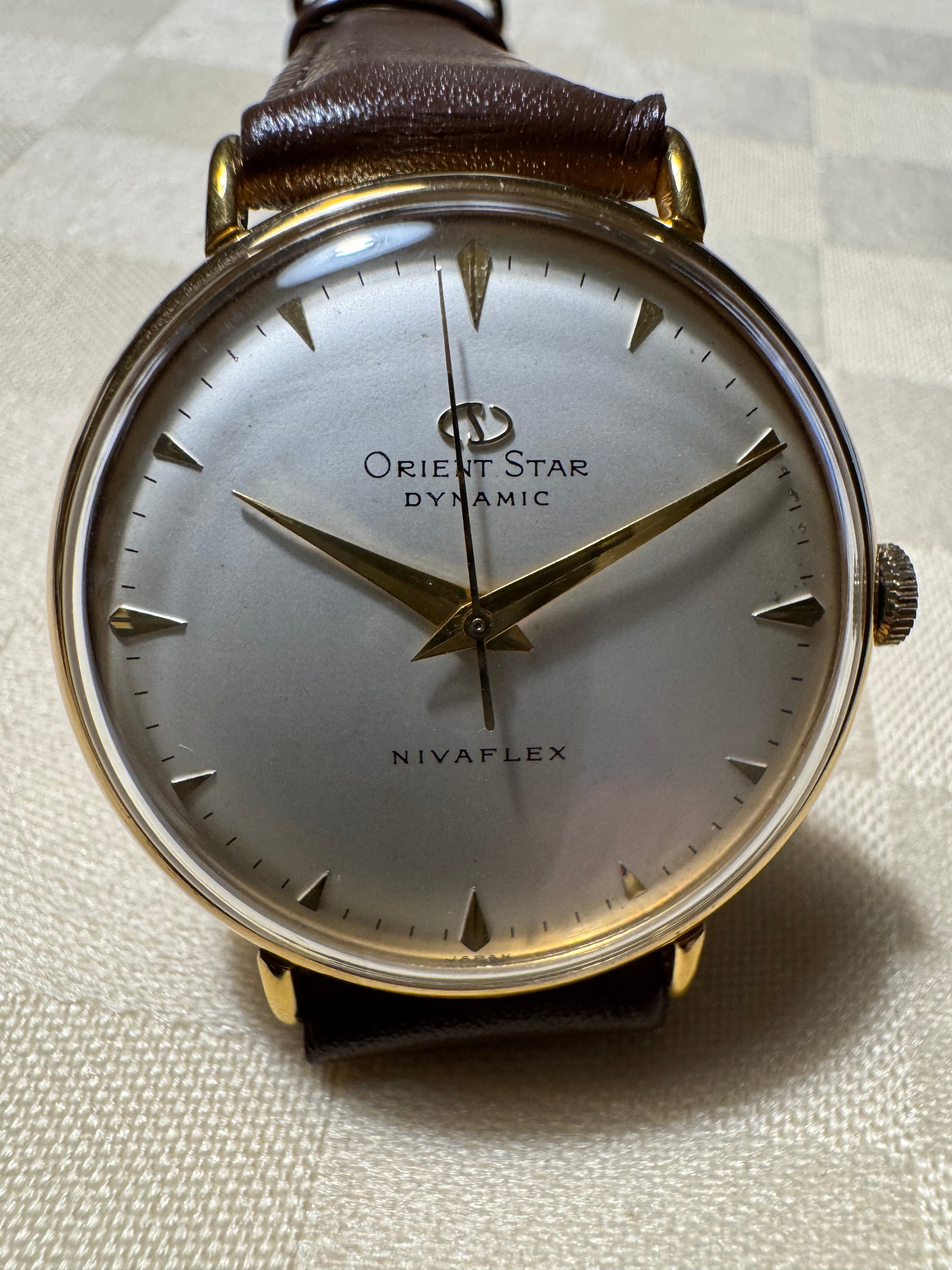 Orient Star Dynamic – Nivaflex (Vintage, Japan 1960s) – Japanese