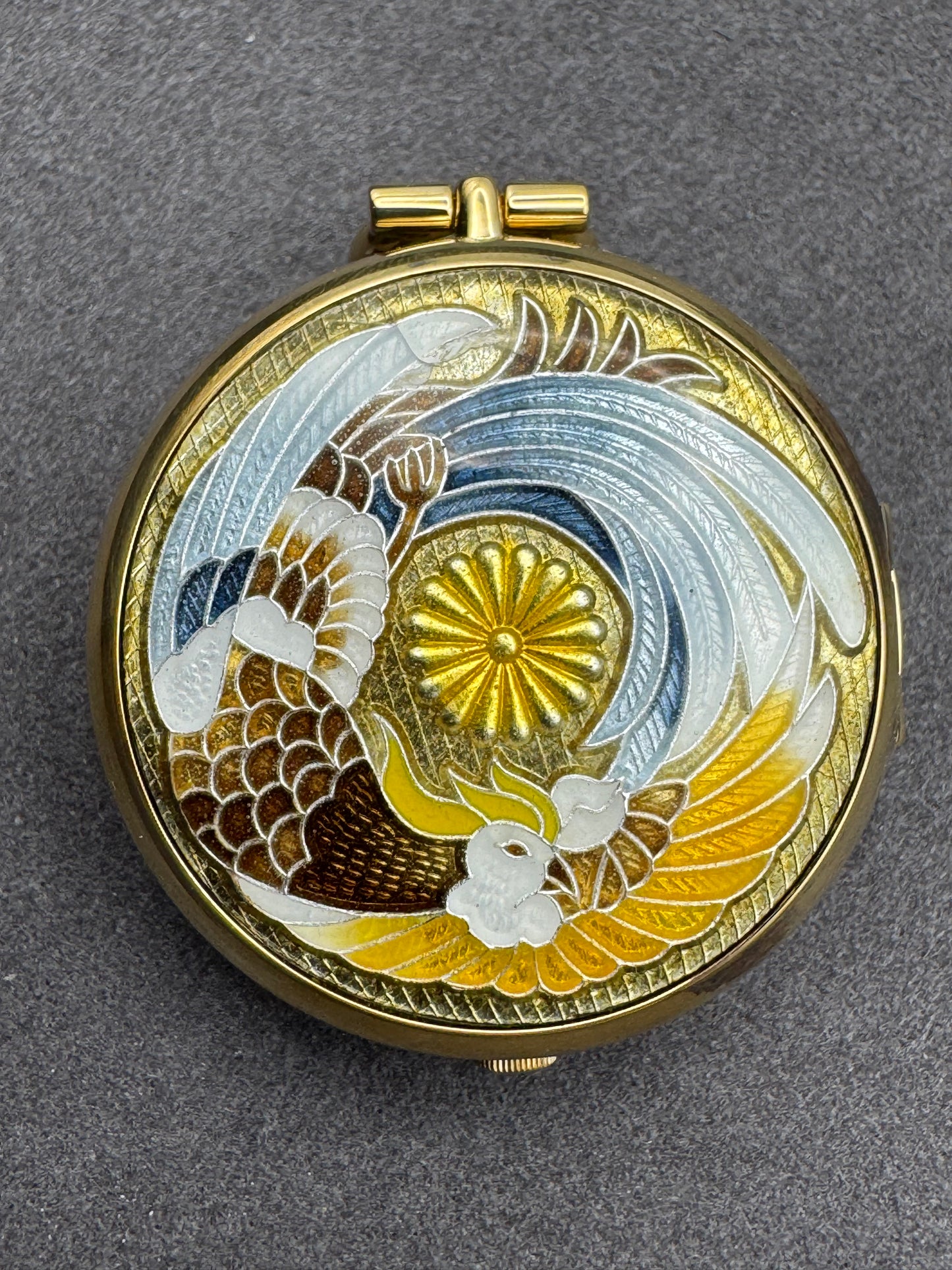 Japanische Gedenk-Taschenuhr – Kaiserliches 60-jähriges Thronjubiläum (昭和六十一年 / 1986)