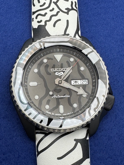 Seiko 5 Sports “AUT○ MOAI” Limited Edition SBSA123 (JDM)