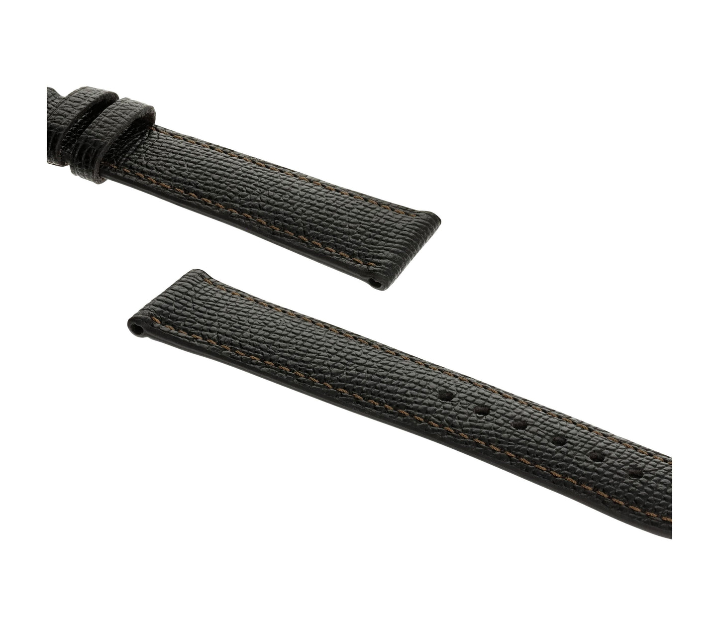 RIOS1931 Rindsleder-Uhrenarmband (Mokka) - 22mm - Länge M