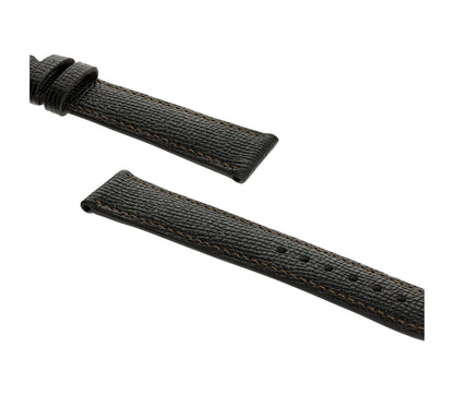 RIOS1931 Rindsleder-Uhrenarmband (Mokka) - 22mm - Länge M