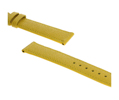 RIOS1931 Rindsleder-Uhrenarmband (Gelb) - 22mm - Länge M