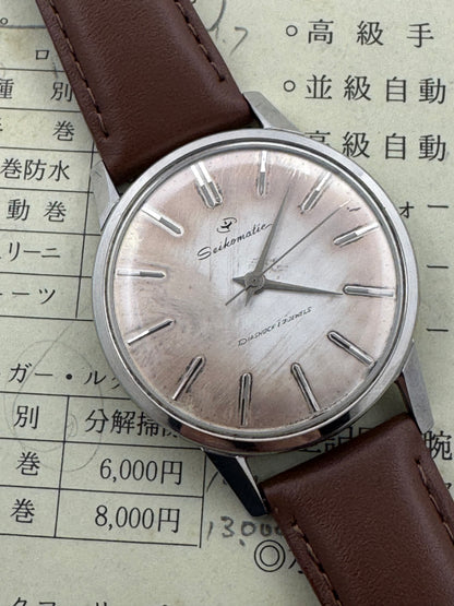 Seikomatic Diashock – Ref. J14075, Cal. 603, 20 Jewels – Tropical Dial – ca. 1961 – Anfang 2026 komplett revidiert