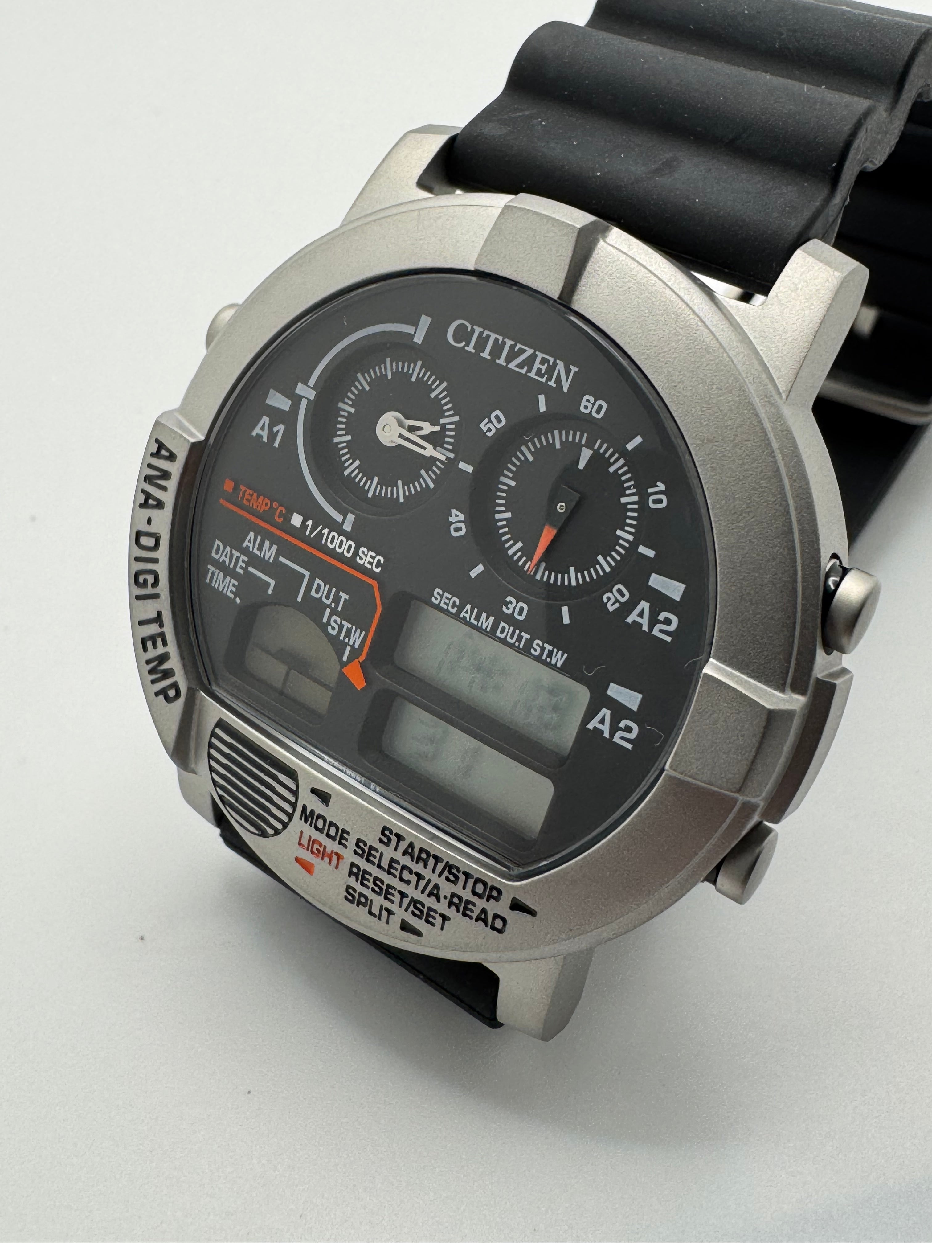 Citizen Ana-Digi Temp JDM Ref. 8989-S125073 – Japanese Microbrands