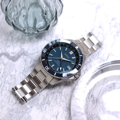 JIOS GMT Diver´s 104 Navy-Blue