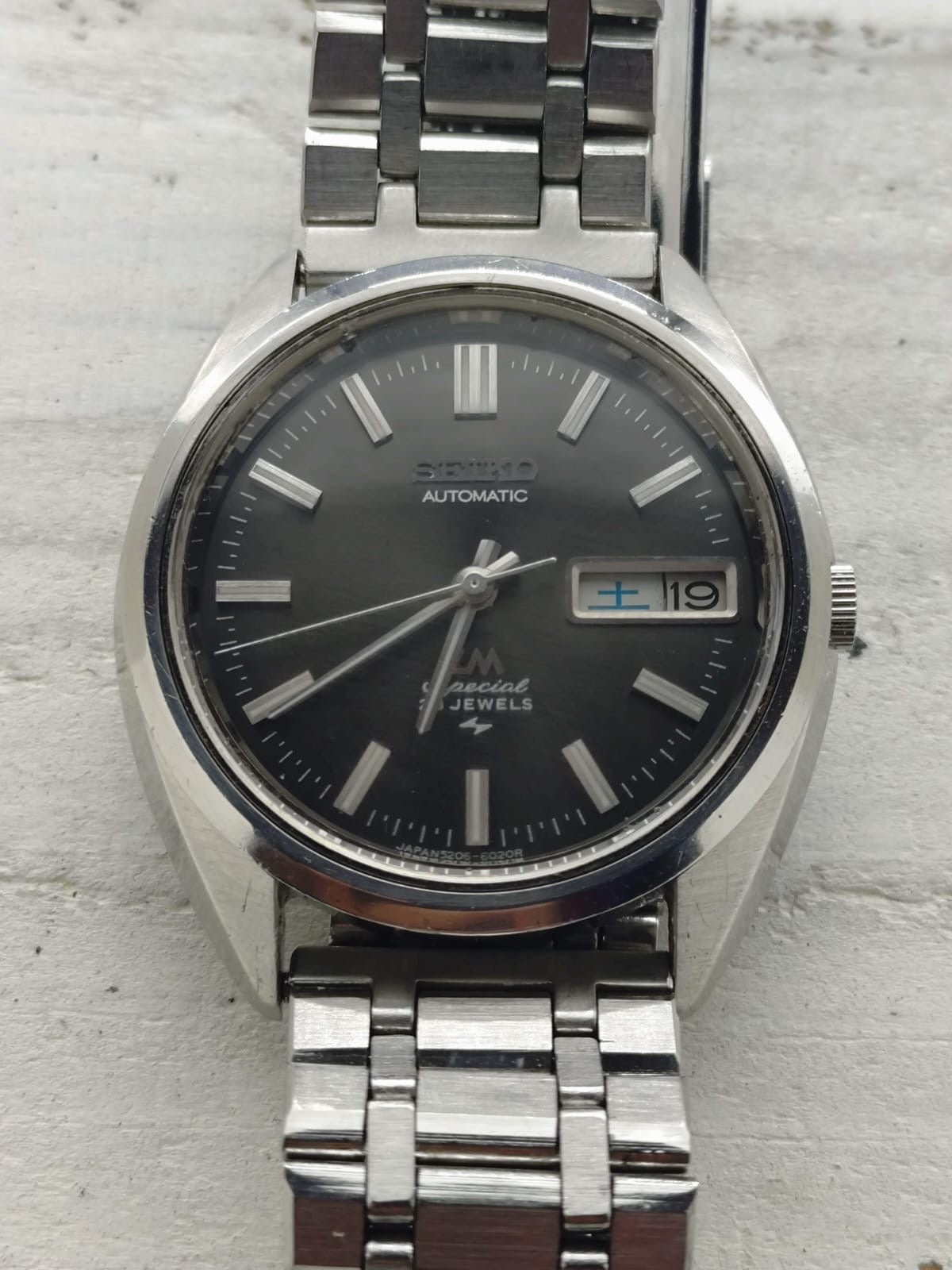 Seiko Lord Matic Special 5206-6020 – Calibre 5206, 23 rubis, Daini Seikosha – cadran anthracite – avril 1971 – récemment révisée