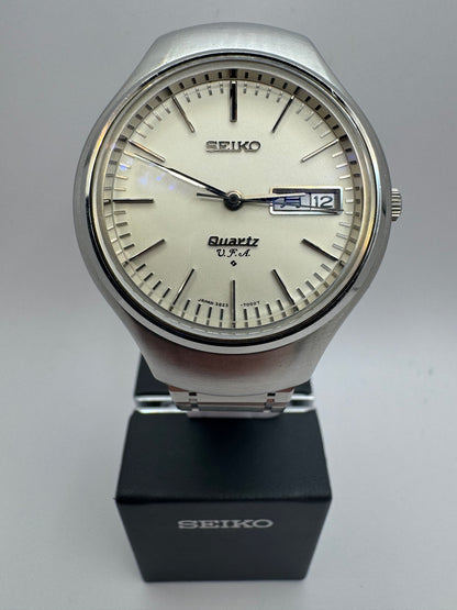 Seiko V.F.A. Quartz – Referenz 3823-7000 – High-End-Quarzuhr der frühen Quarzrevolution (April 1973)