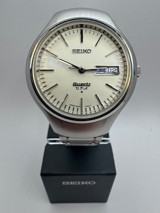 Seiko V.F.A. Quartz – Referenz 3823-7000 – High-End-Quarzuhr der frühen Quarzrevolution (April 1973)