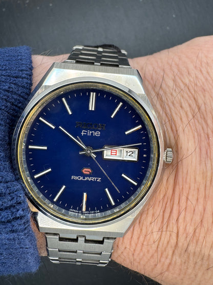 Ricoh Fine RIQUARTZ – NOS JDM Vintage Quarz – Japan, ca. 1970er Jahre