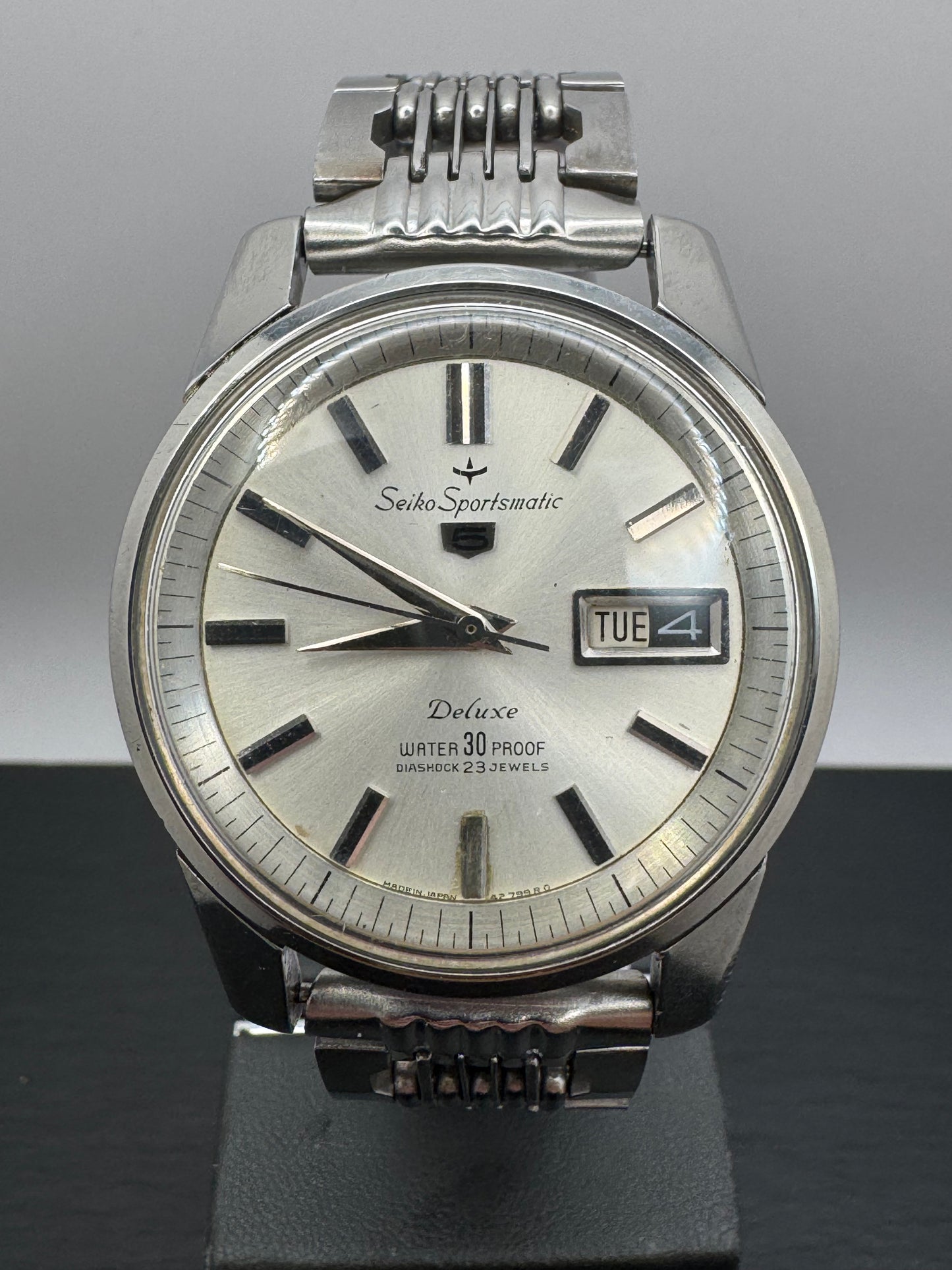 Seiko Sportsmatic 5 Deluxe – Kaliber 7606, Day-Date (März 1964)