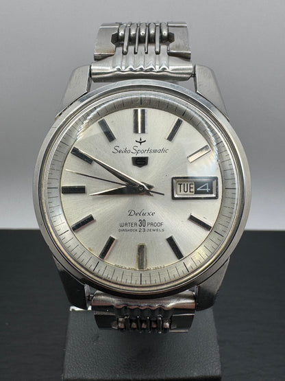 Seiko Sportsmatic 5 Deluxe – Kaliber 7606, Day-Date (März 1964)
