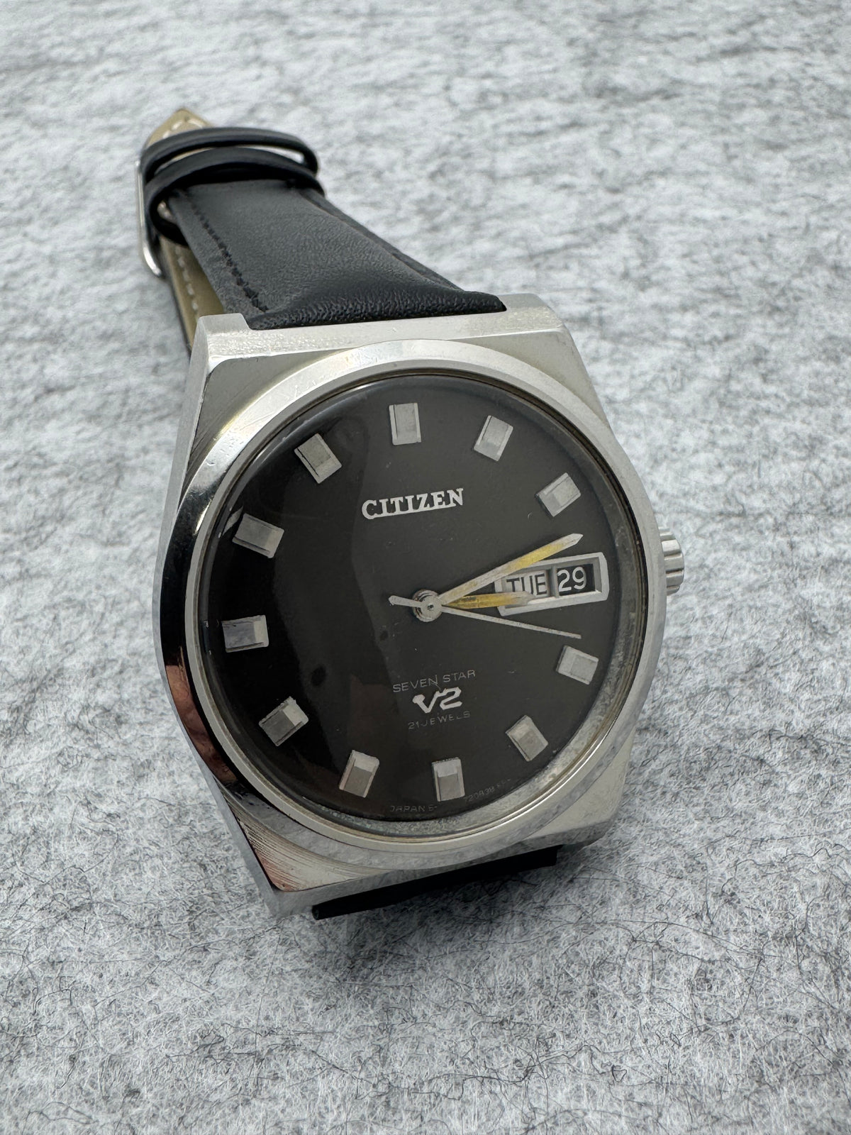 Citizen Seven Star V2 Automatic 21 Jewels – Ref. 4-720776 TA – Parawater – frisch in Japan revidiert