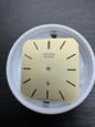 Citizen Original Zifferblatt 3630-363270 „Citizen Quartz" (eckig, abgeschrägte Ecken, Champagner/Gold, applizierte Indizes) – NOS