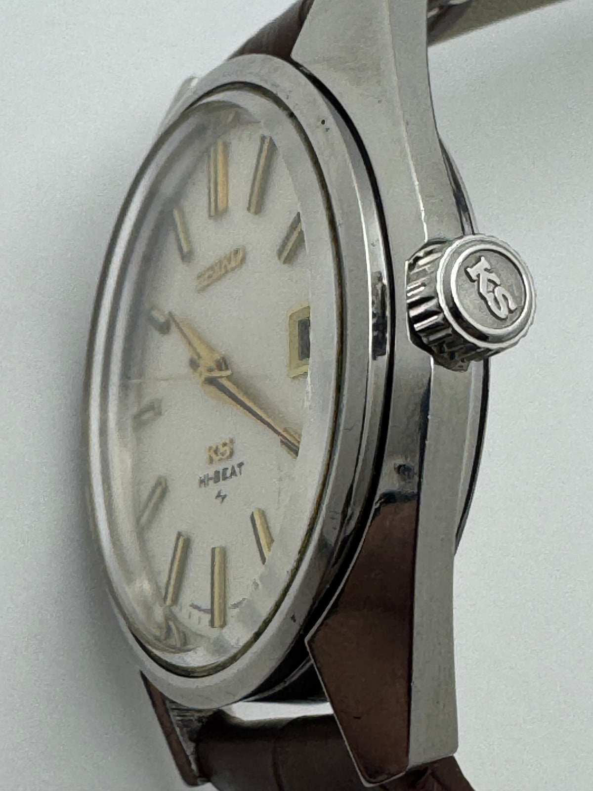 King Seiko Hi-Beat Ref. 4502-7000 – July 1969 – Daini Seikosha – with caseback medallion – serviced