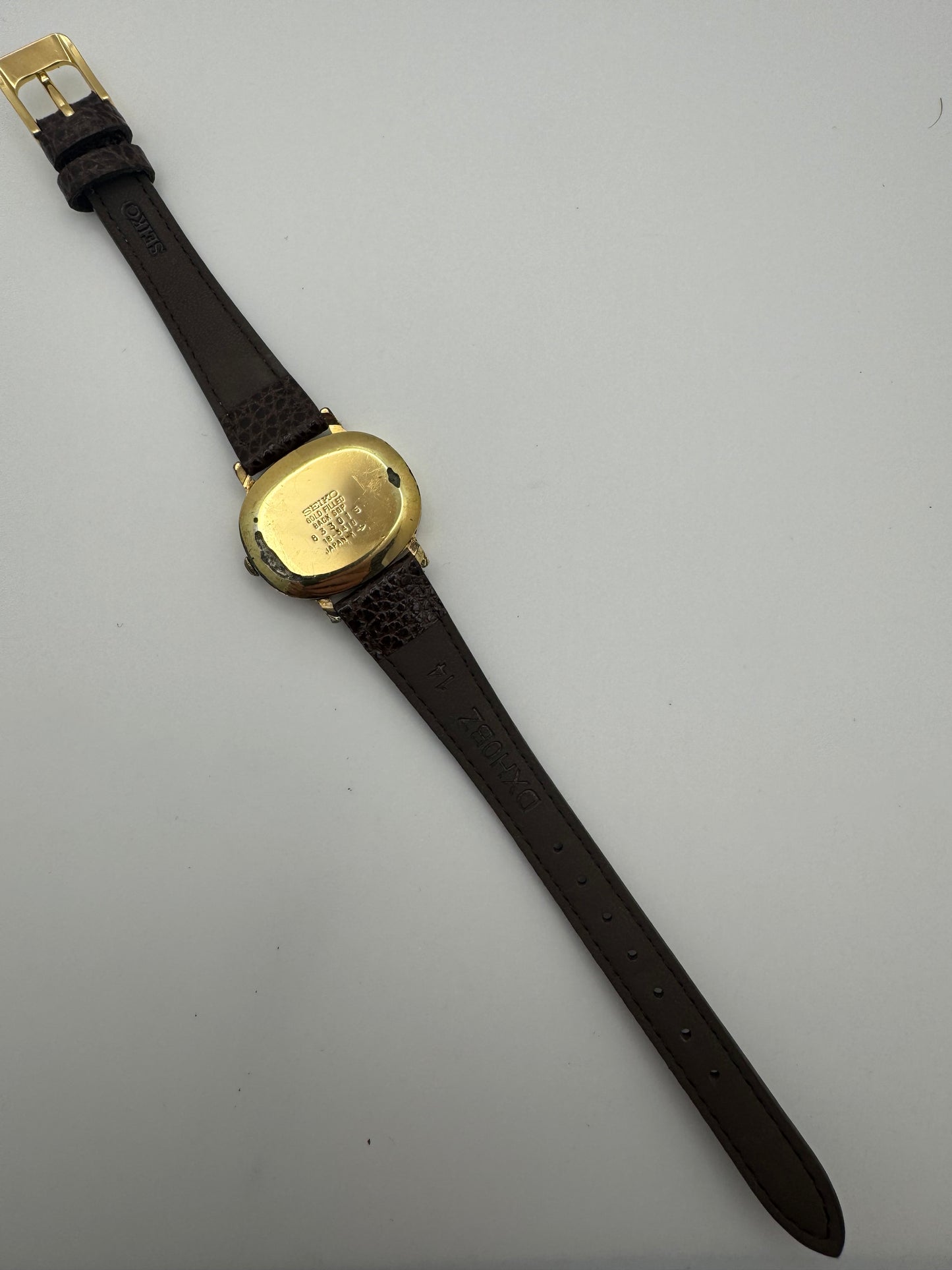 Seiko Damenuhr Quarz – Ref. 16-5410 – Gold Filled – (März 1978)