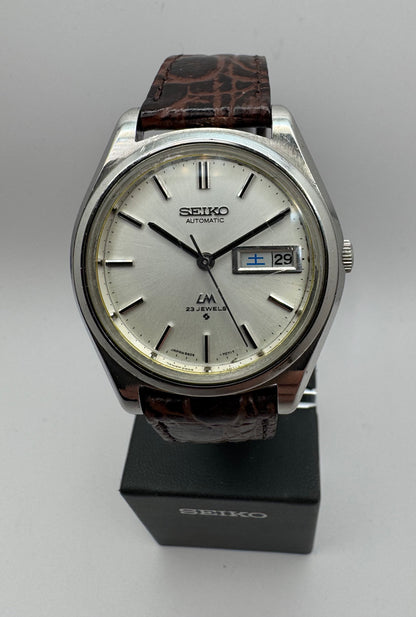 Seiko Lord Matic (LM) Automatic 23 Jewels – April 1972 – klassischer 5606 mit Kanji/Englisch Day-Date