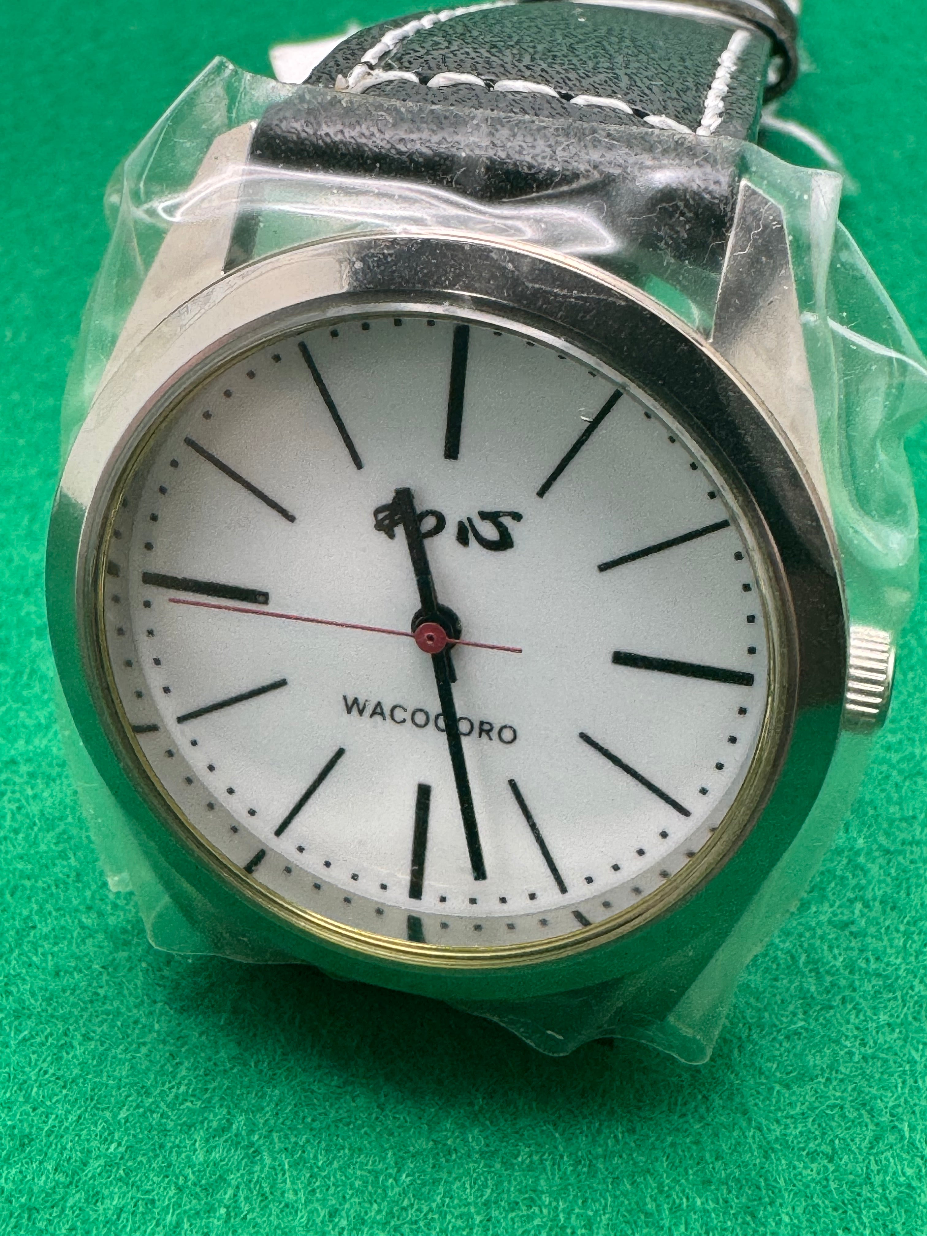 Wacocoro (和心) WA-001M-C – “Piano Leather” Quartz, Japan-Made JDM