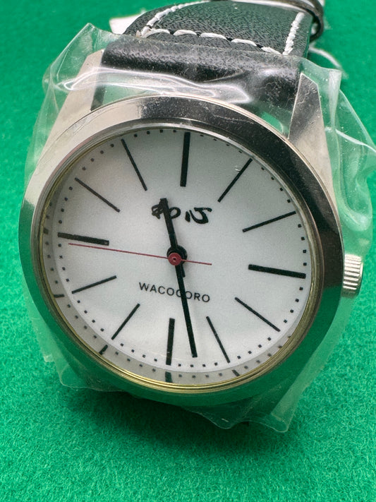 Wacocoro (和心) WA-001M-C – “Piano Leather” Quartz, Japan-Made JDM