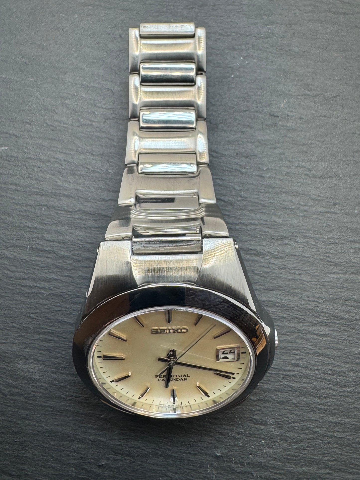 Seiko Perpetual Calendar – Ref. 8F32-0130 (Tropical Dial) - (November 1999)