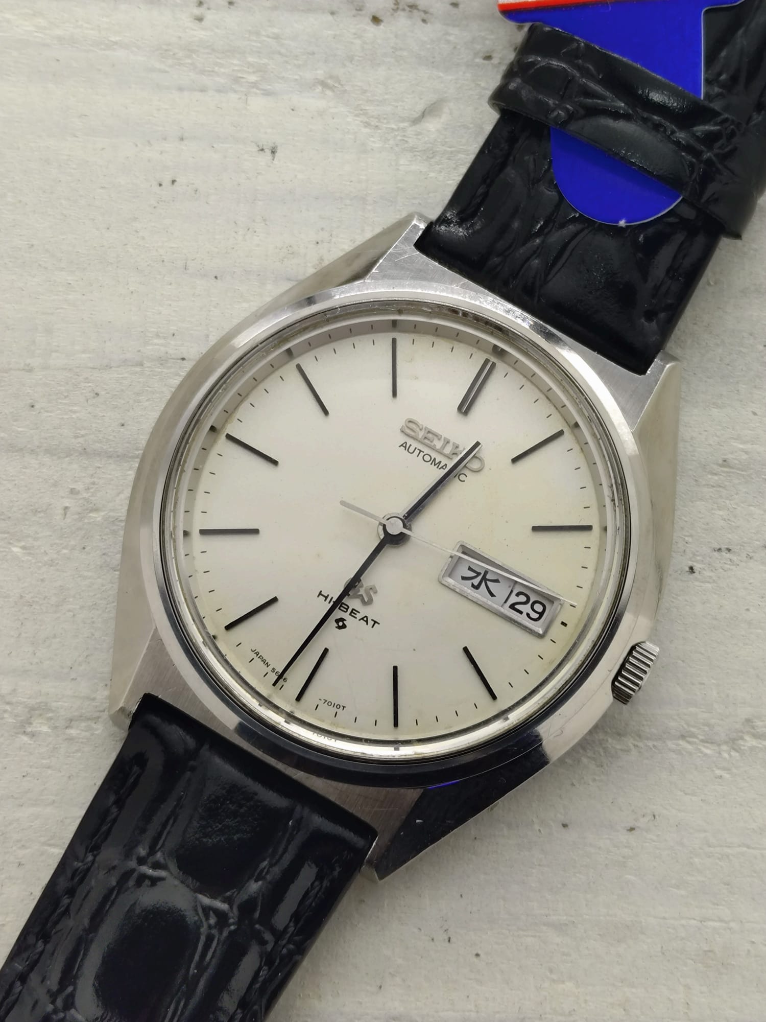 Grand Seiko 56GS Hi-Beat 5646-7010 – March 1973 – Day-Date, Suwa