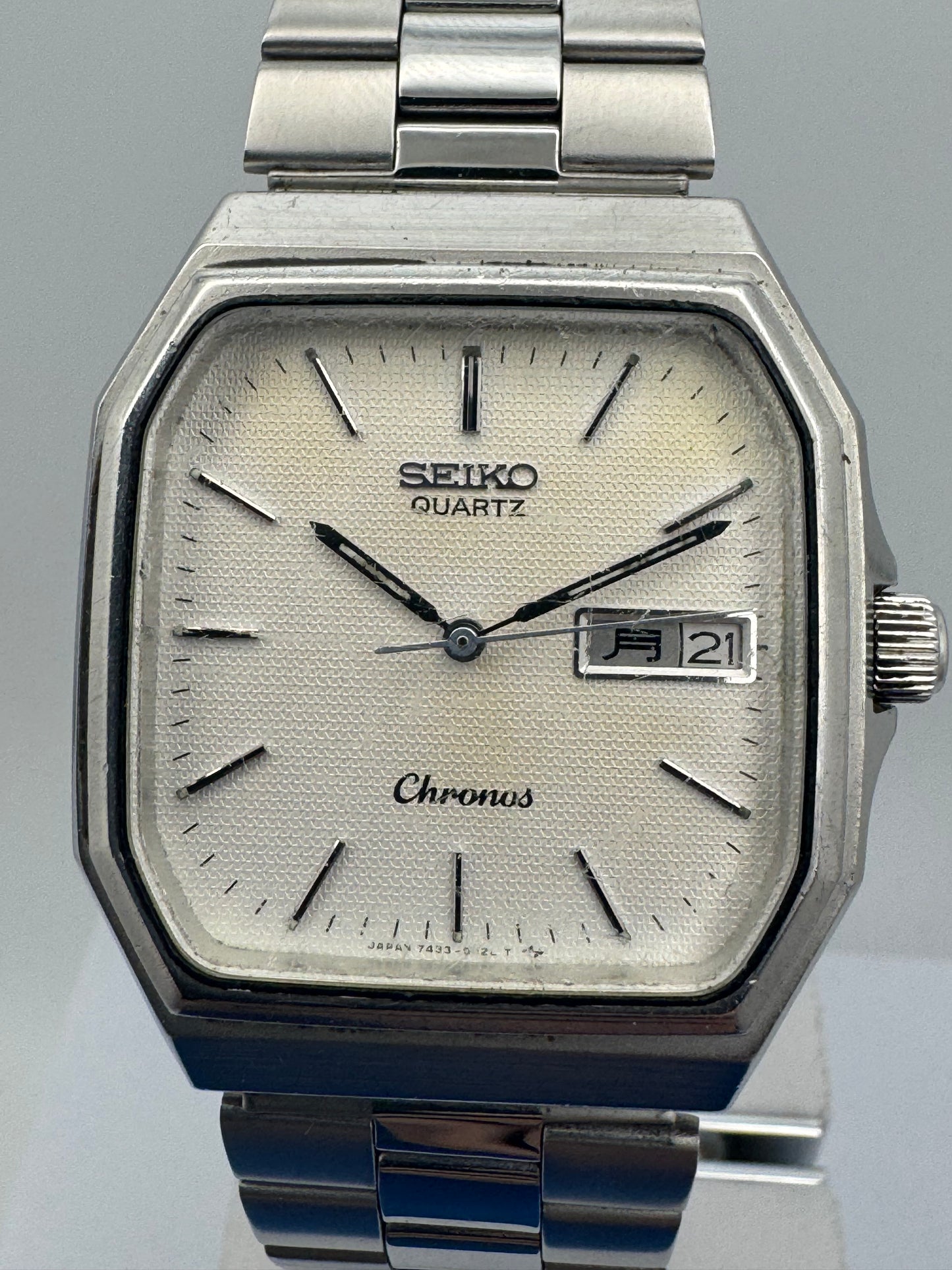 Seiko Quarz „Chronos“ – Ref. 7433-5010 • Kaliber 7433 (September 1986)
