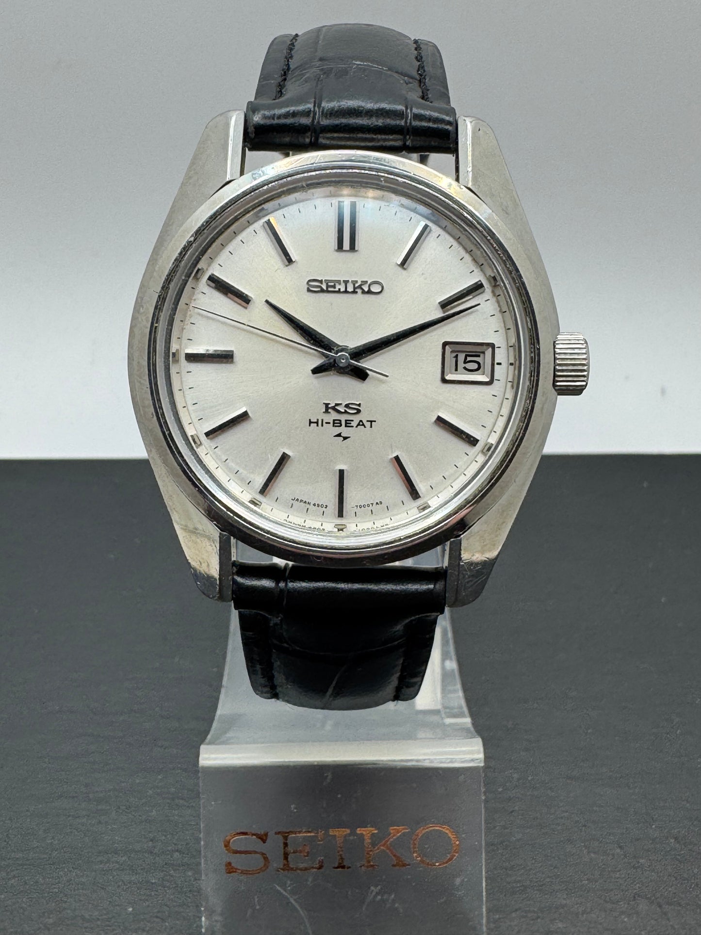 King Seiko Hi-Beat – Ref. 4502-7001 – April 1971 – Daini-Ikone mit High-Beat-Handaufzug - frisch revidiert