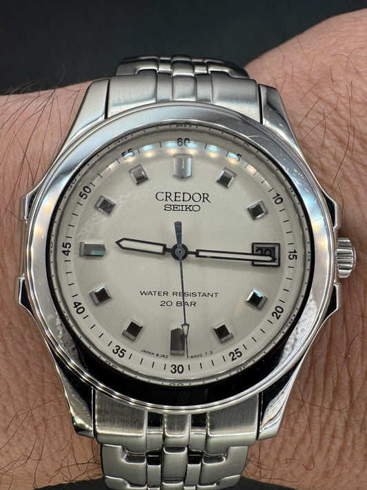 Seiko Credor Pacifique 8J82-6A00 – High Accuracy Quartz – 20 BAR (August 1994)