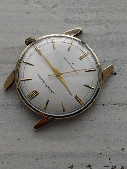 Seiko Liner « Diashock 23 Jewels » – Réf. J15007E – Calibre 3140, remontage manuel – Plaqué or – Début des années 1960 – Récemment révisée
