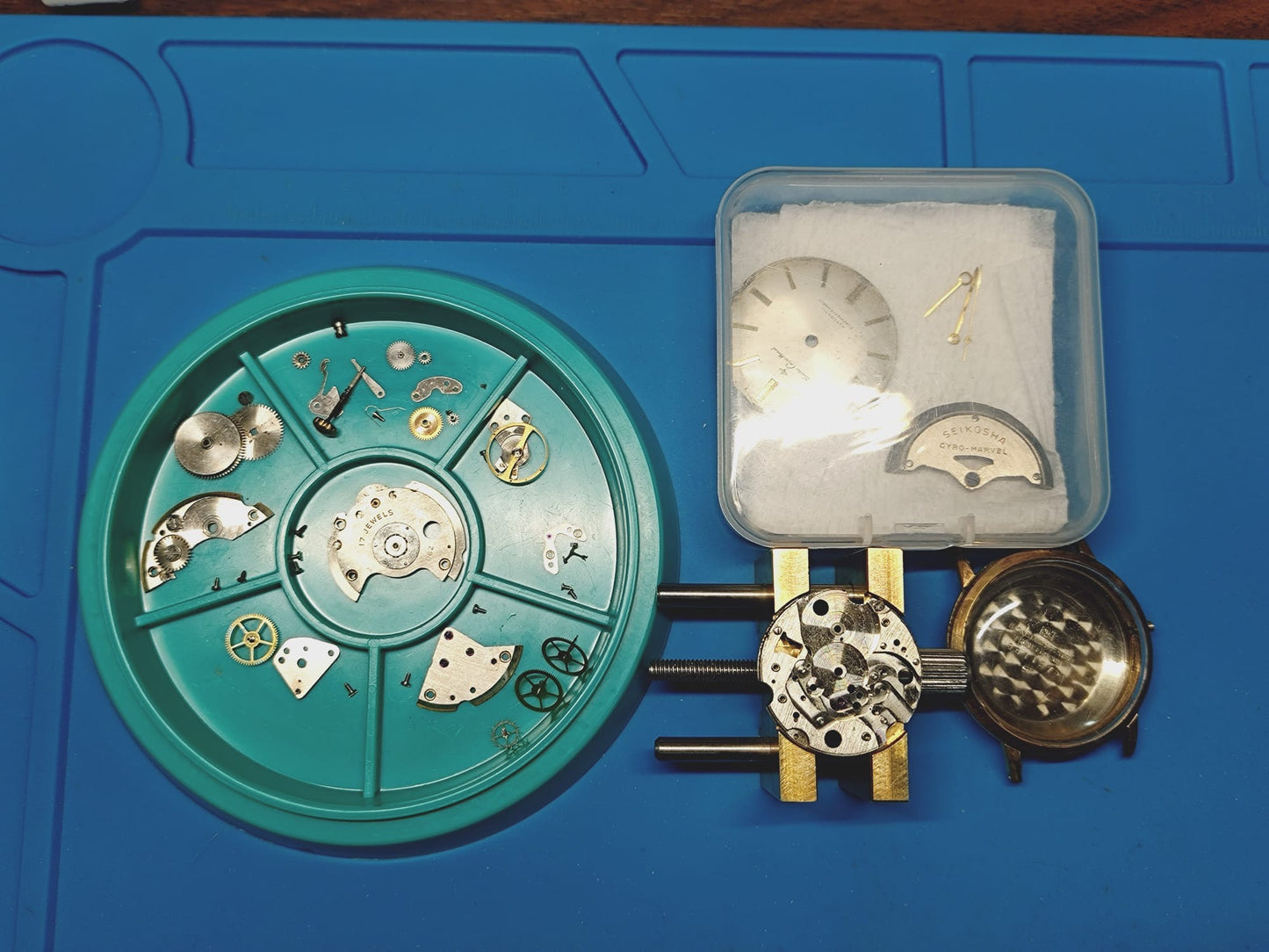 Seiko Gyro Marvel Kal. 290 – erste Seiko-Automatik (1959), Magic Lever, revidiert