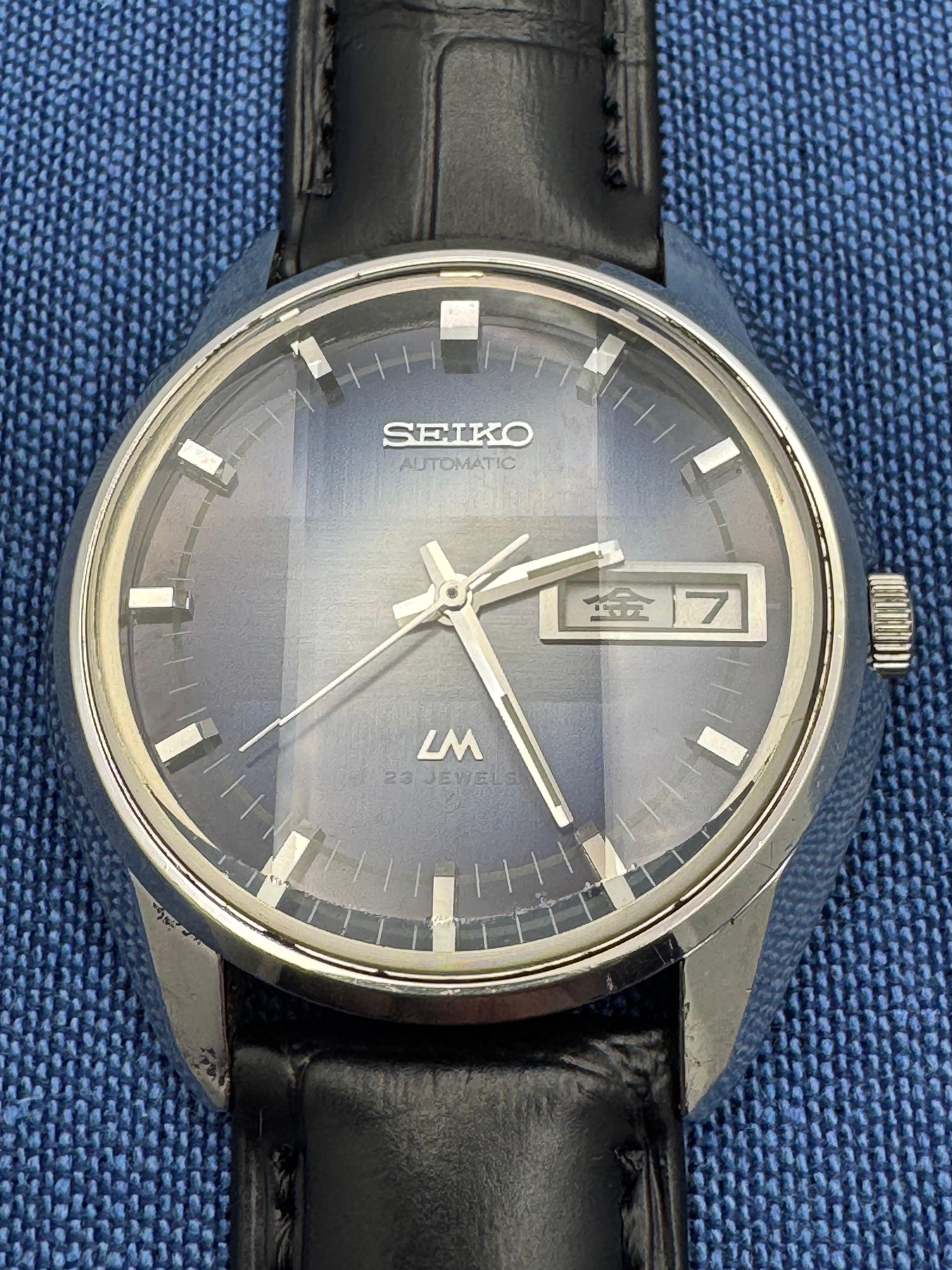 Seiko Lord Matic – Ref. 5606-7280 (April 1973, Japan) – Japanese