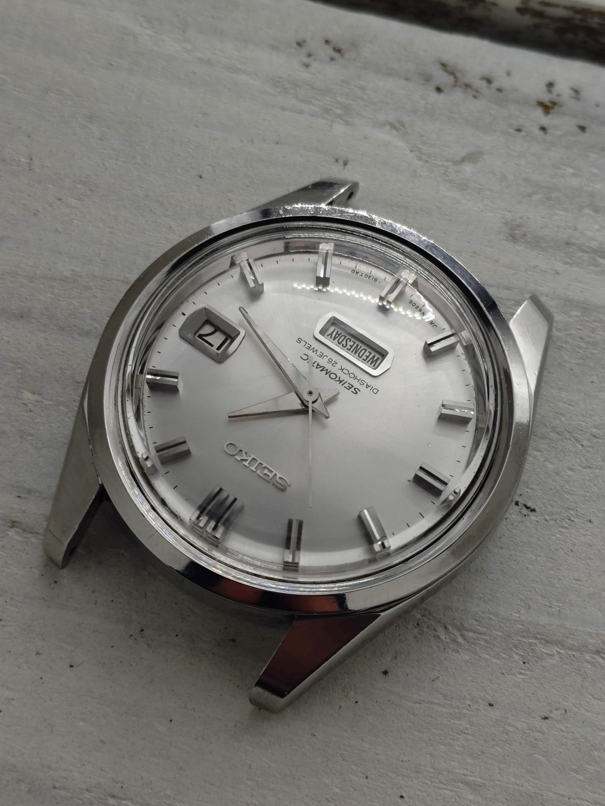Seiko Seikomatic Weekdater – Ref. 6206-8130 – Kaliber 6206B, Automatik, Suwa Seikosha – Juni 1966 – frisch revidiert