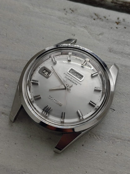 Seiko Seikomatic Weekdater – Ref. 6206-8130 – Kaliber 6206B, Automatik, Suwa Seikosha – Juni 1966 – frisch revidiert