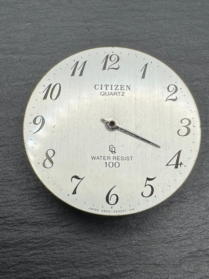 Citizen Replacement Dial - silver - Quartz Caliber 2820, incl. Original Hour Hand (1 piece)