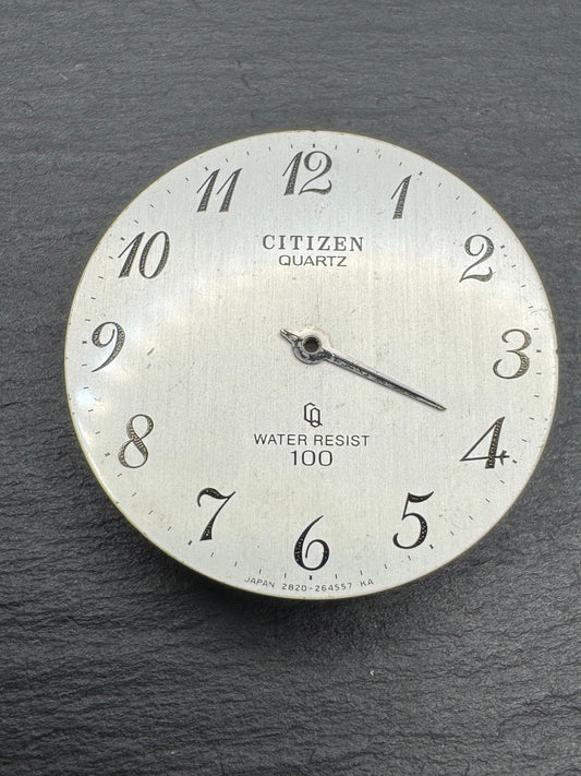 Citizen Replacement Dial - silver - Quartz Caliber 2820, incl. Original Hour Hand (1 piece)