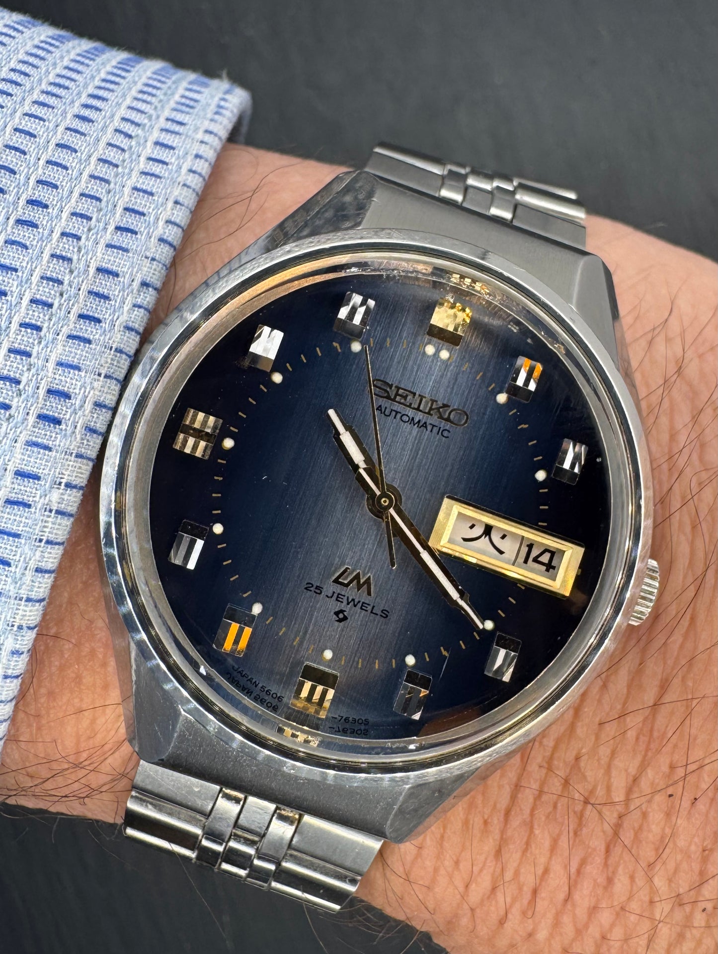Seiko Automatic Ref. 5606-7290 – August 1973 (im Januar 2026 frisch revidiert)