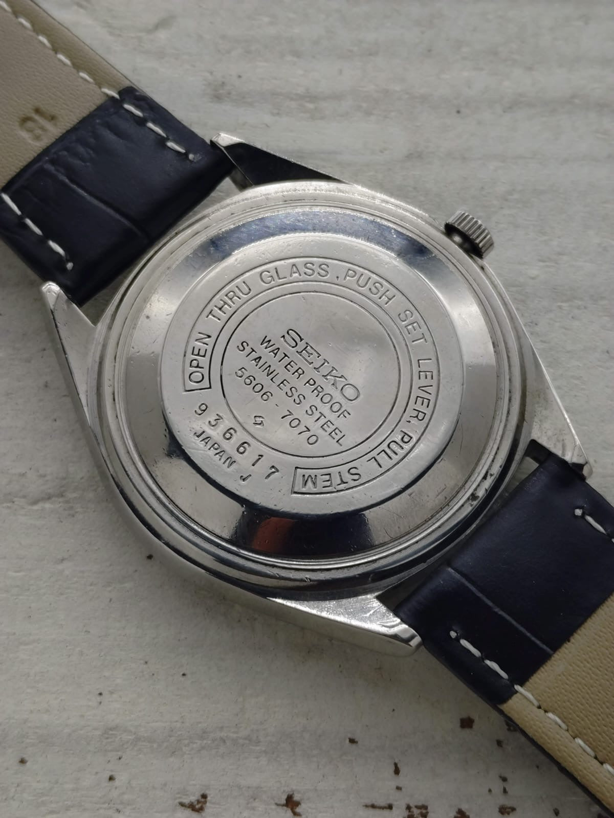 Seiko Lord Matic 5606-7070 – Calibre 5606A, 23 rubis, Suwa Seikosha – Boîtier monocoque – Mars 1969 – fraîchement révisée