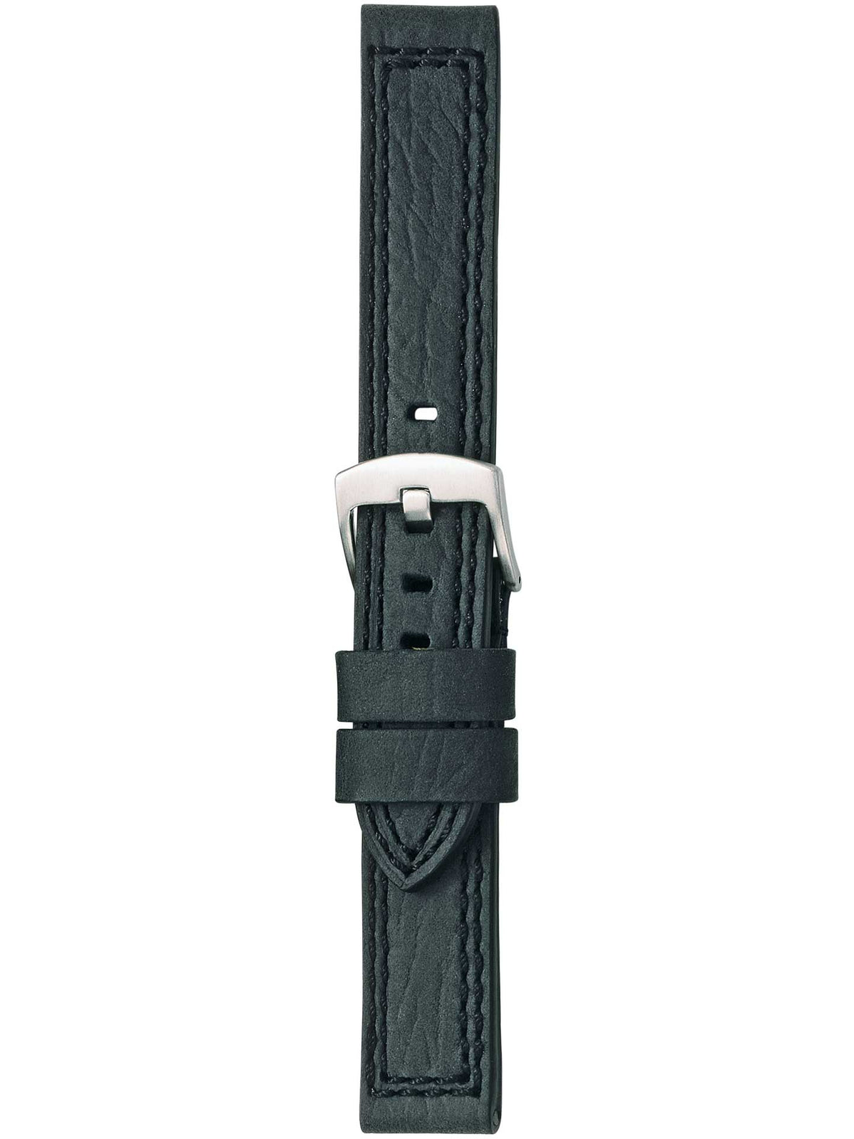 Herzog Defender Lederarmband Schwarz